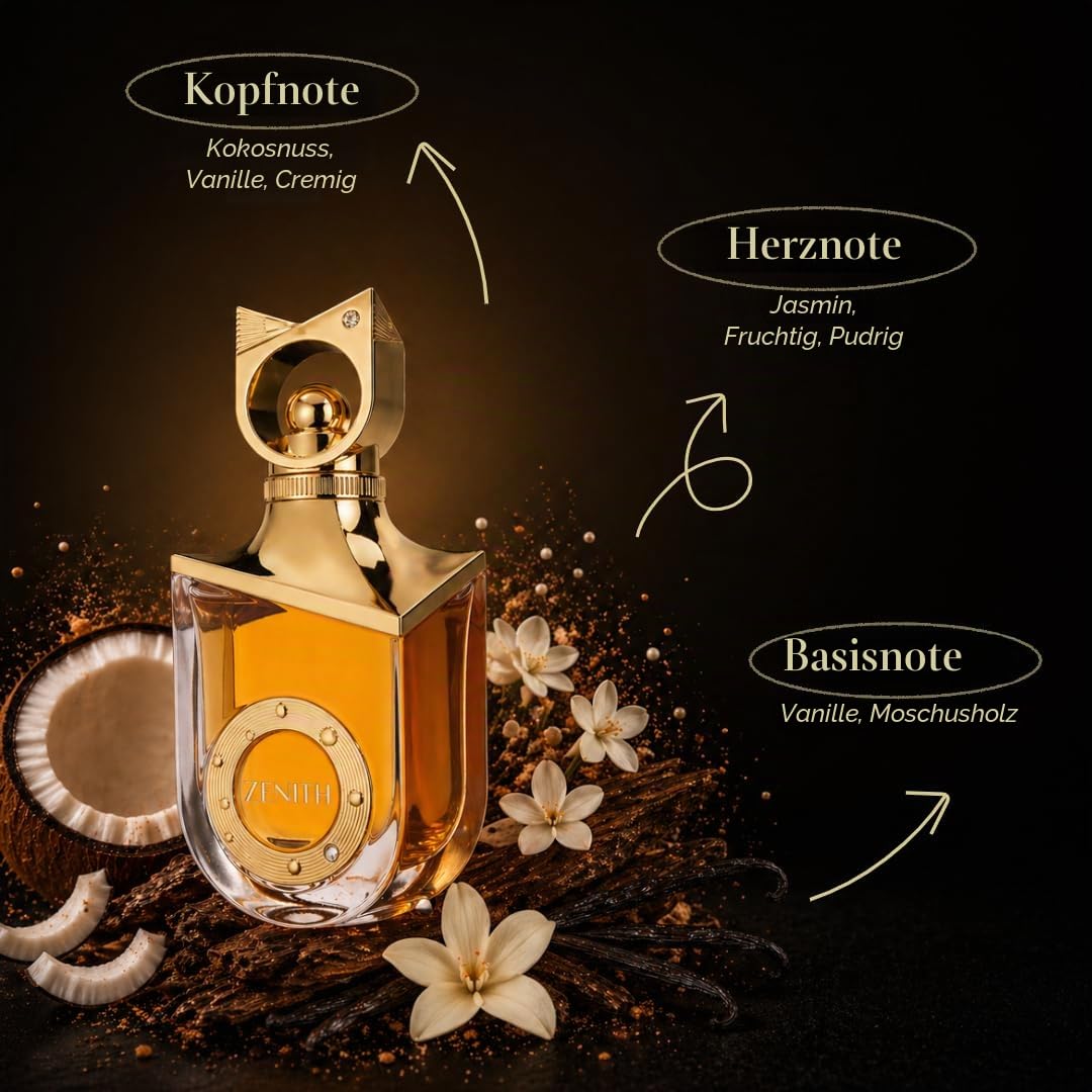 RiiFFS PARFUMS Zenith Extrait de Parfums – Luxuriöser Duft für Damen & Herren, langanhaltender Duft, Premium-Parfümöl, ideal für besondere Anlässe, Unisex