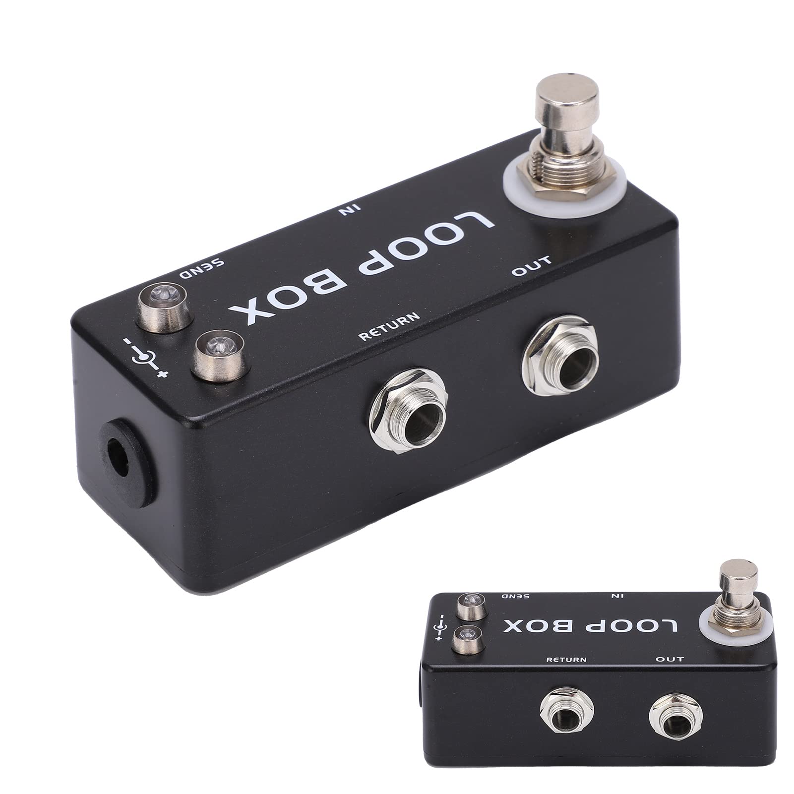 Pedales Switcher, efecto Loop Pedal Mini para ajuste para instrumento musical