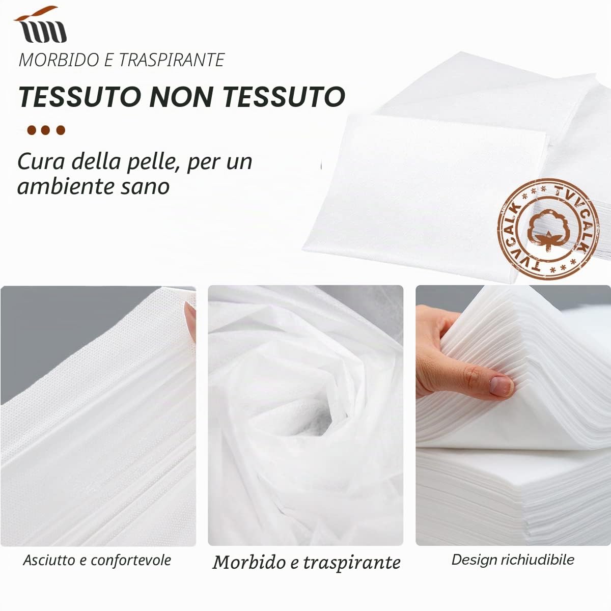100Pcs Lenzuola da Massaggio, Tvvcalk Lenzuolo Usa e Getta per Lettino Massaggiante, Non Tessuto Traspirante Copriletto Cosmetici, Lenzuola da Massaggio per SPA Salone Hotel, 80 x 180 cm