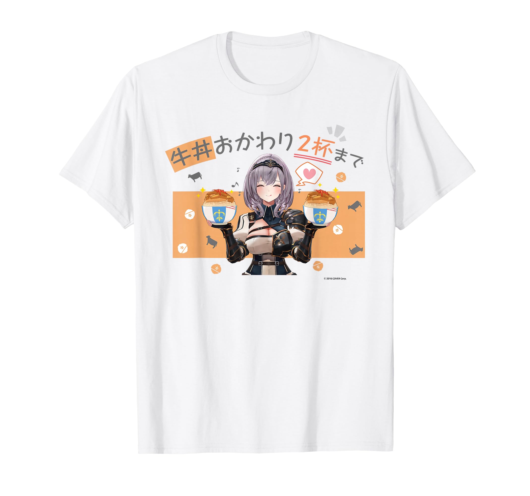 Amazon.co.jp: 【白銀ノエル】ホロぐら名場面 Tシャツ : ファッション
