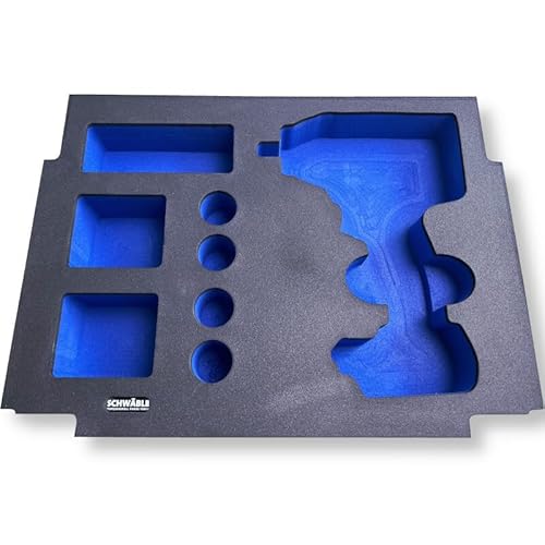 SCHWÄBLE® Schaumeinlage Schaumstoffeinlage für Makita Schlagschrauber DTW700