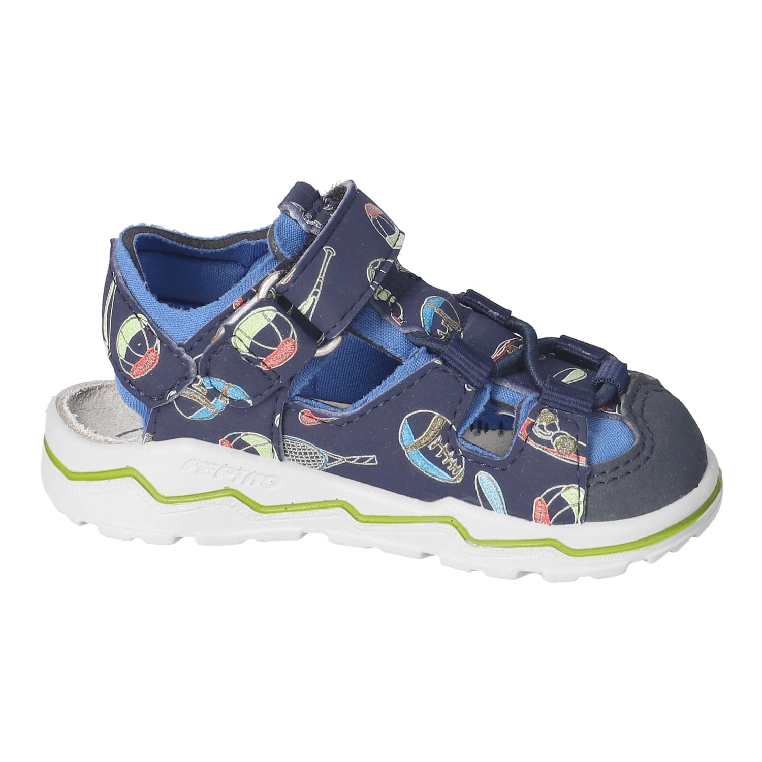 RICOSTA Mädchen und Jungen Sandalen Gery, Kinder Lauflernschuhe, Weite: MITTEL