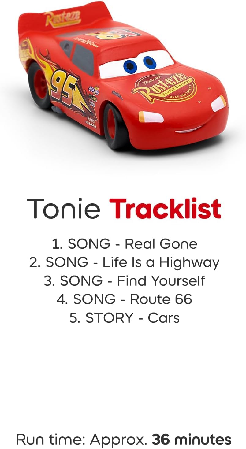 Toniebox 2 Audio Player Disney Bundle for Kids 3+ with Elsa, Moana, Lightning McQueen, Simba, Encanto, and Toy Story - Sky Blue - Image 2