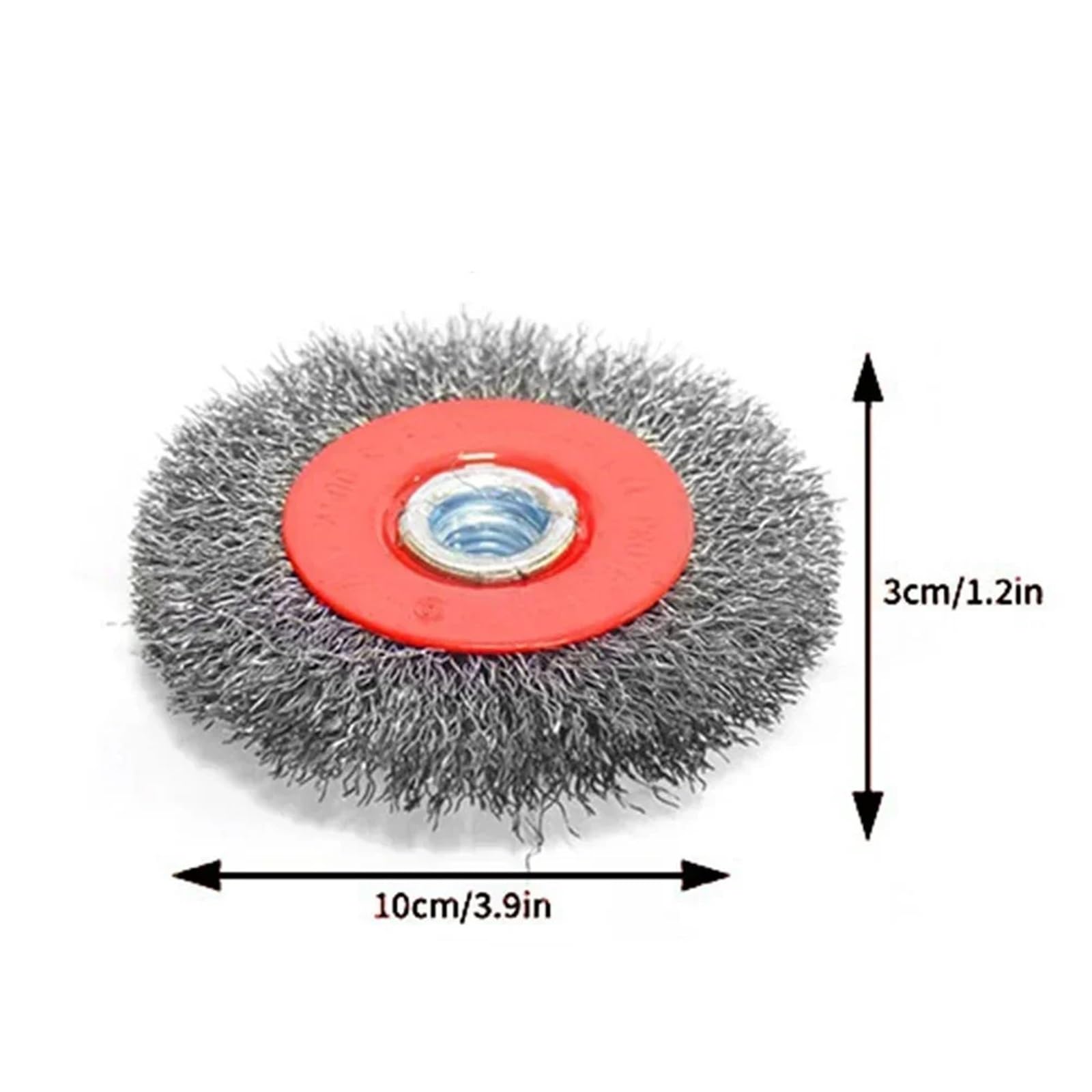 Spazzola Abrasiva a Tazza Nylon Spazzole metalliche Sbavatura for la pulizia della tazza ruota