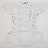 Vista 4 de Pañal de tela grande para niños de 2 a 7 años de edad, reutilizable, para bebés, niños pequeños (flor de melocotón)