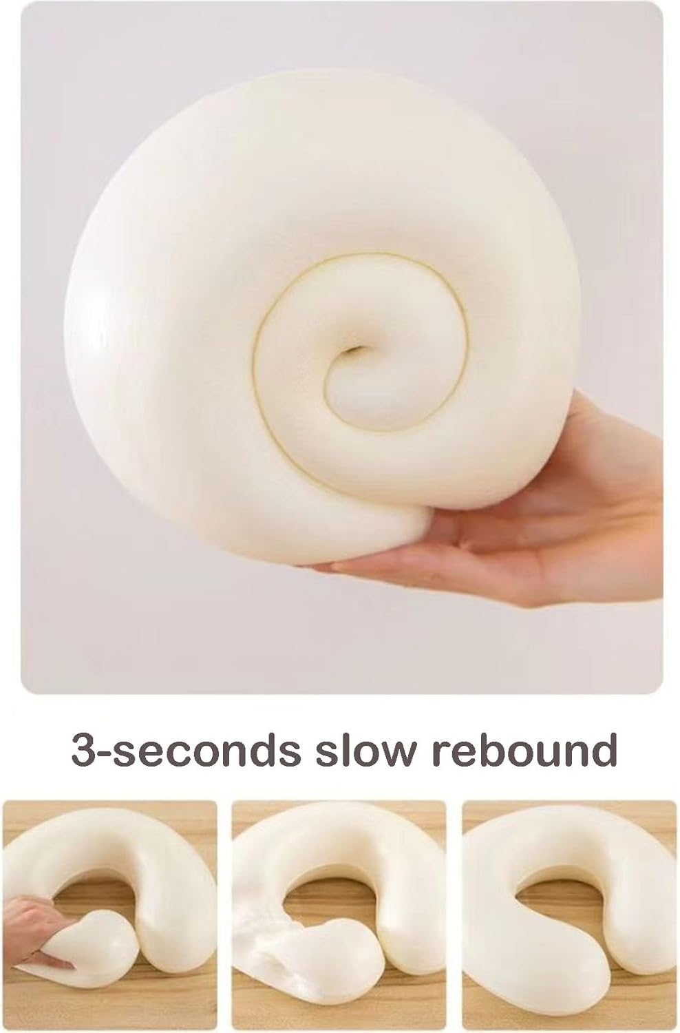 Travel Pillow Memory Foam Neck Pillow Cute Cartoon Head Support Cushion Comfortable for Sleeping Travel Pillow Memory Foam Neck Pillow Cute Cartoon Head Support Cushion Comfortable for Sleeping