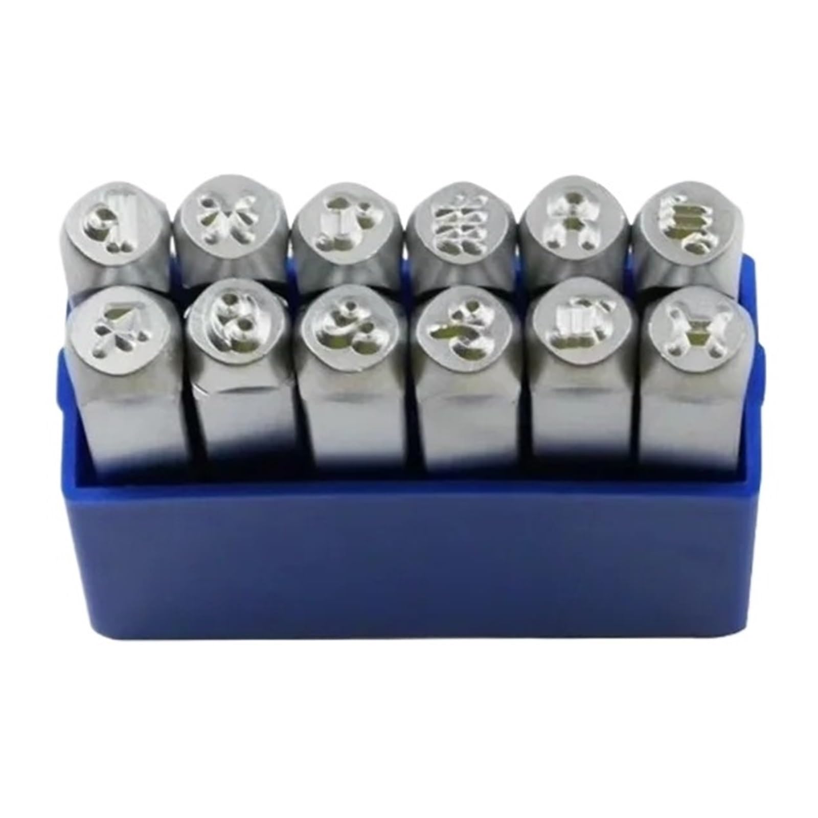 Modelos de letras de acero Conjunto de plantillas | 12 piezas 6mm