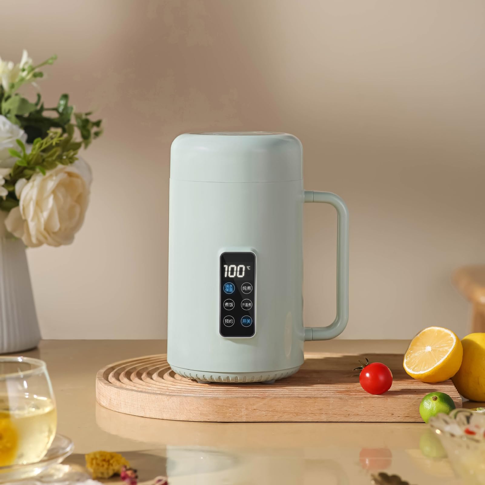 Cuocipasta, fornello elettrico Hot-Pot, 1000 ml, pentola elettrica | Cuocipasta rapido antiaderente, fornello elettrico da 500 W, un must per il dormitorio