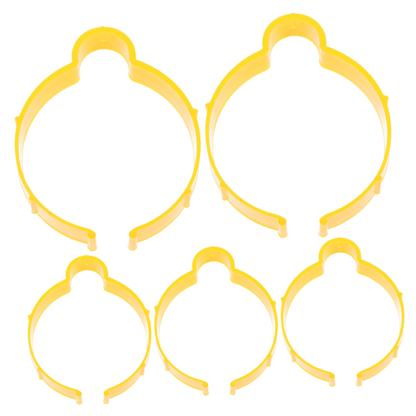 Cabilock 5Pcs Vinyl Film Holders Lightweight Car Vinyl Wrap Clips Durable Gripper Tools for Easy Storage Organization for Automotive Projects