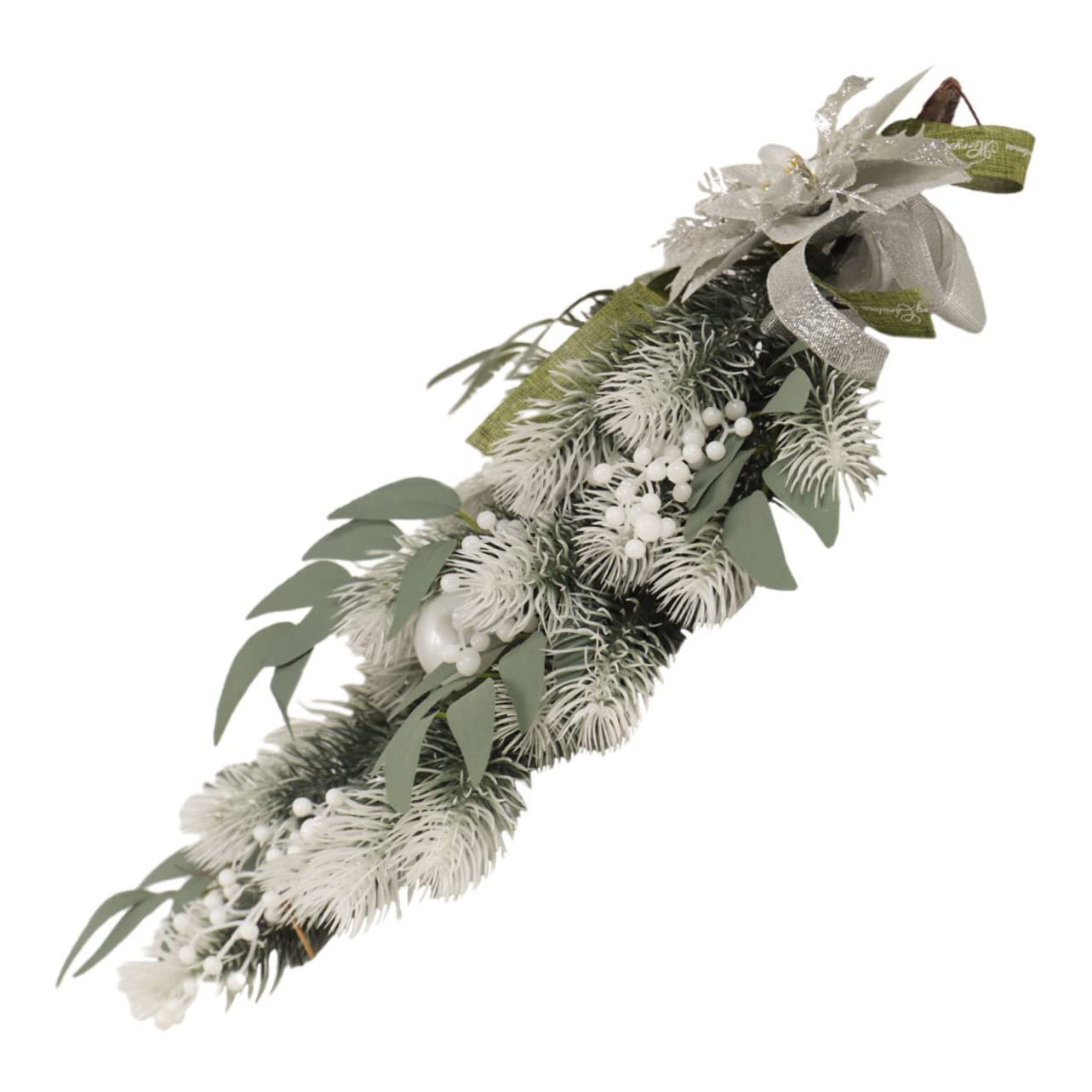 Couronnes de Noël Cabilock pour décorer sans perdre d'aiguilles lot de 2