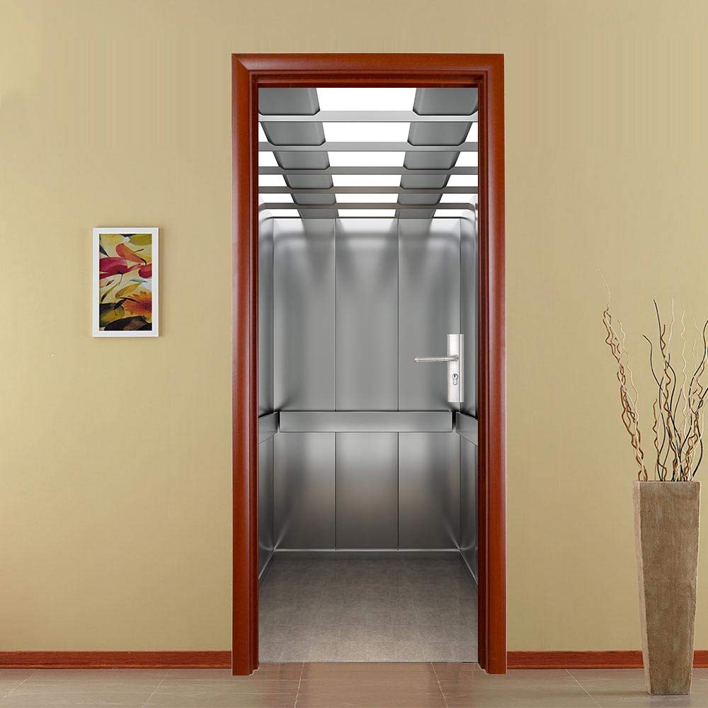 Sticker de porte trompe l'oeil pour cacher les imperfections de porte