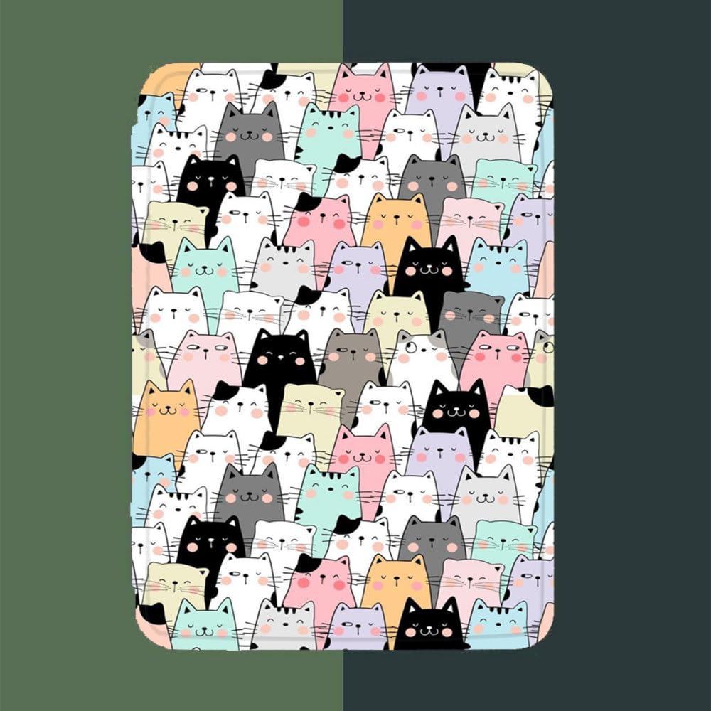 Para El Nuevo Kindle Paperwhite 2021 Estuche 6'8 Funda De Pantalla Inteligente De 11.a Generación Para Kindle Lovely, Se Adapta Muy Bien, Se Ve Genial, Es Cómoda De Sostener/Lindo Gato Mascota De