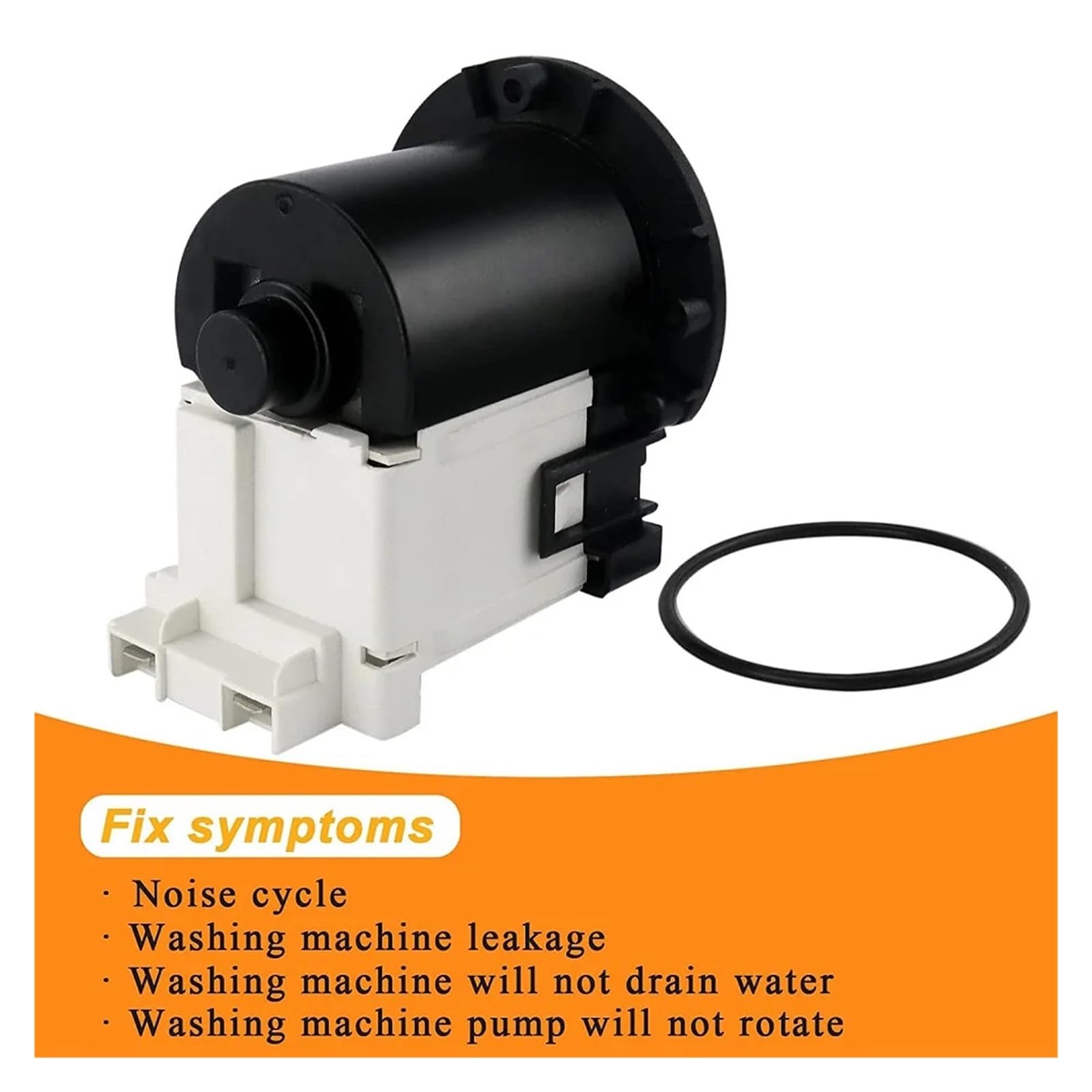 Bomba Desagüe Lavadora Compatible con Ken-more 4681EA2001T 4681EA1007D 120V