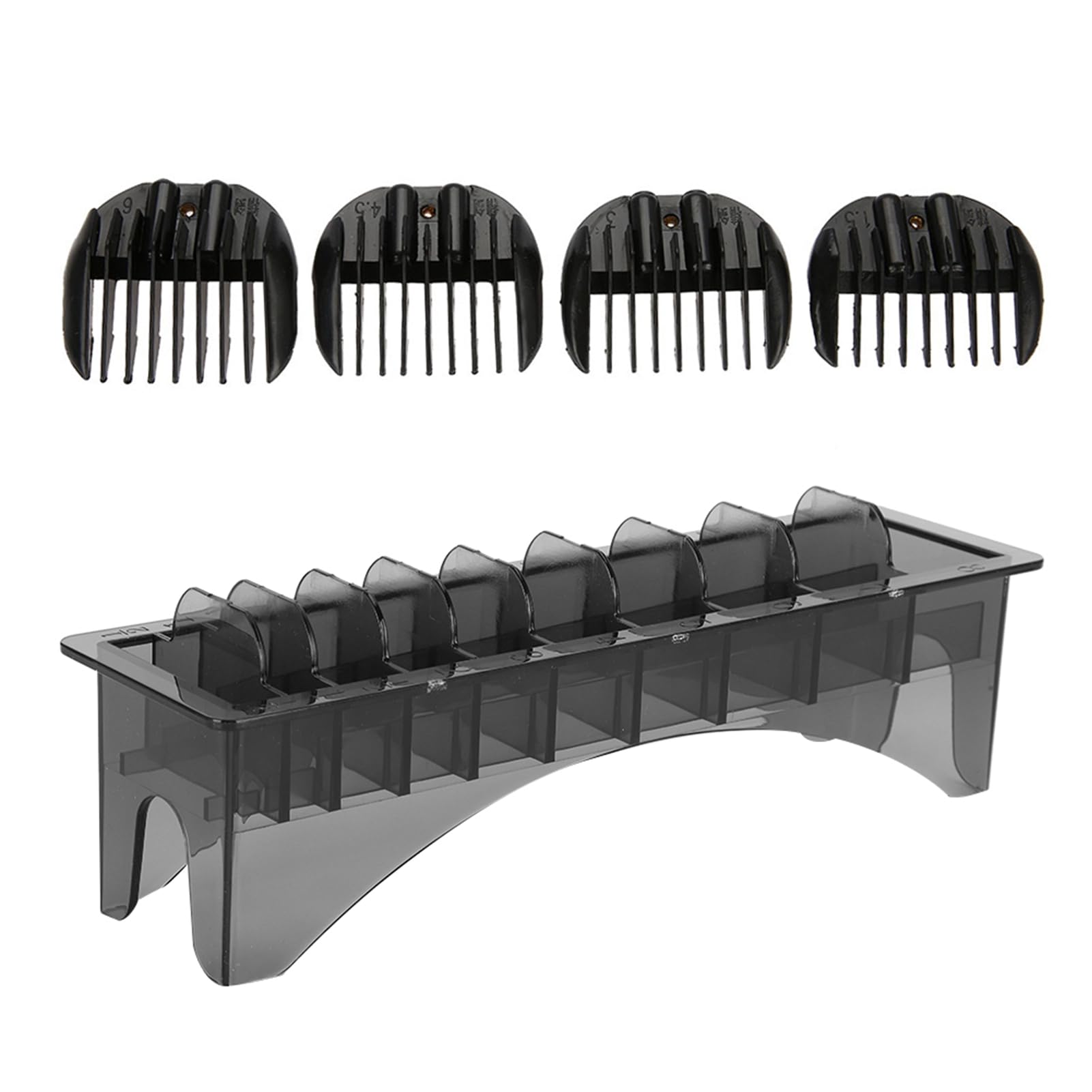 Aramox Ottimo Supporto per Protezione Universale Clipper, 10 Organizzatore di Pettine per Pettine di Plastica, Forniture Ideali Salone e Casa, Spazio e