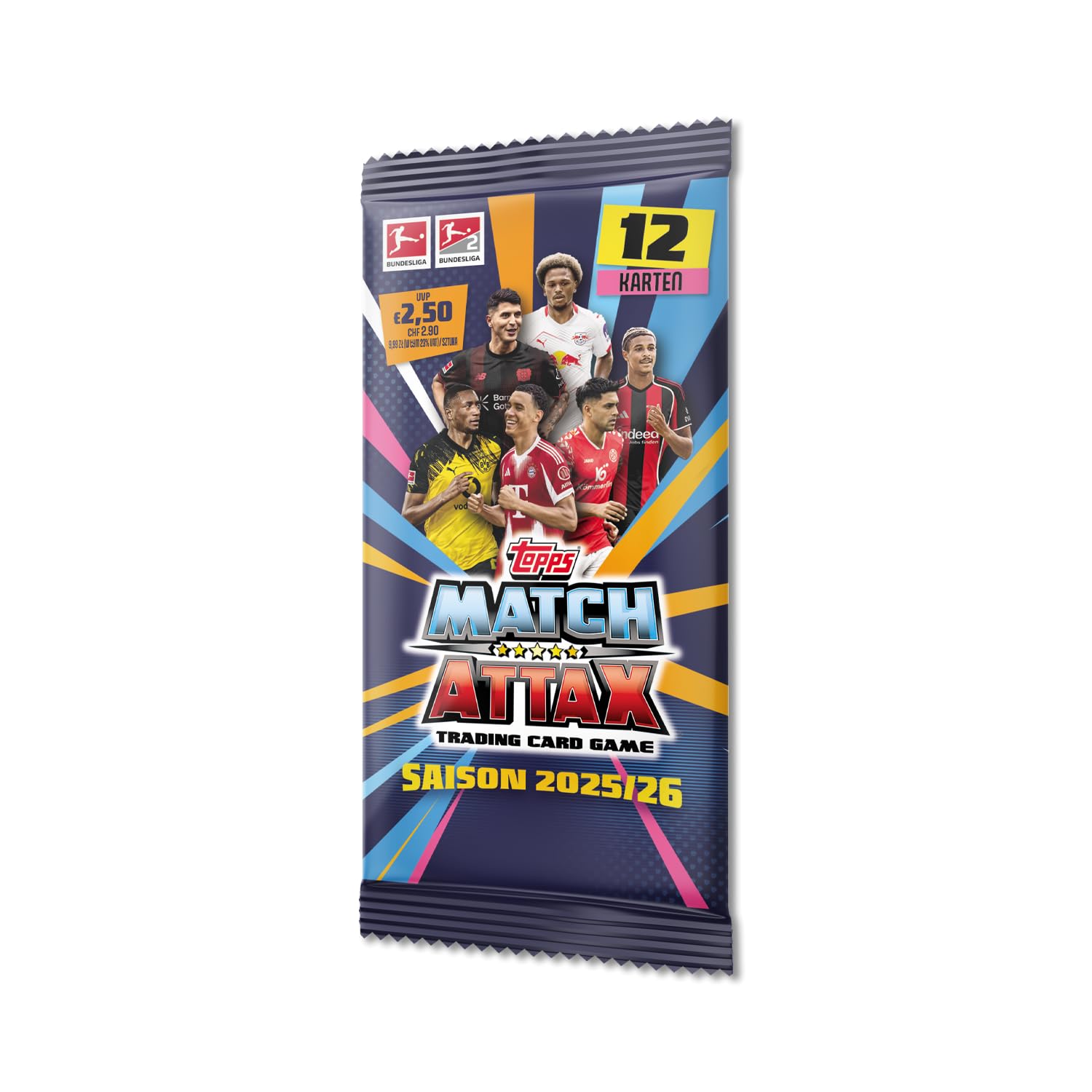 Bundesliga Match Attax 25/26 Display Box 36 Päckchen