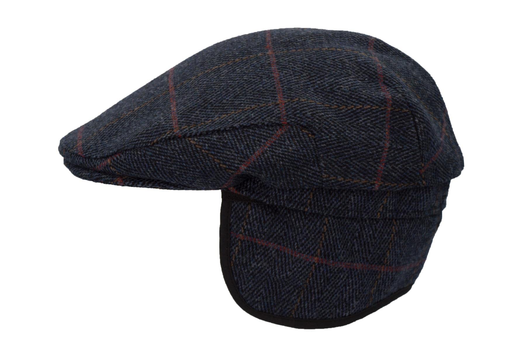 WALKER AND HAWKES - Unisex Schiebermütze mit Ohrenklappen - Tweed