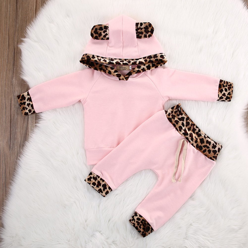 Buy Askwind Baby Girls Floral Hoodie+ Floral Pant Set Leggings 2