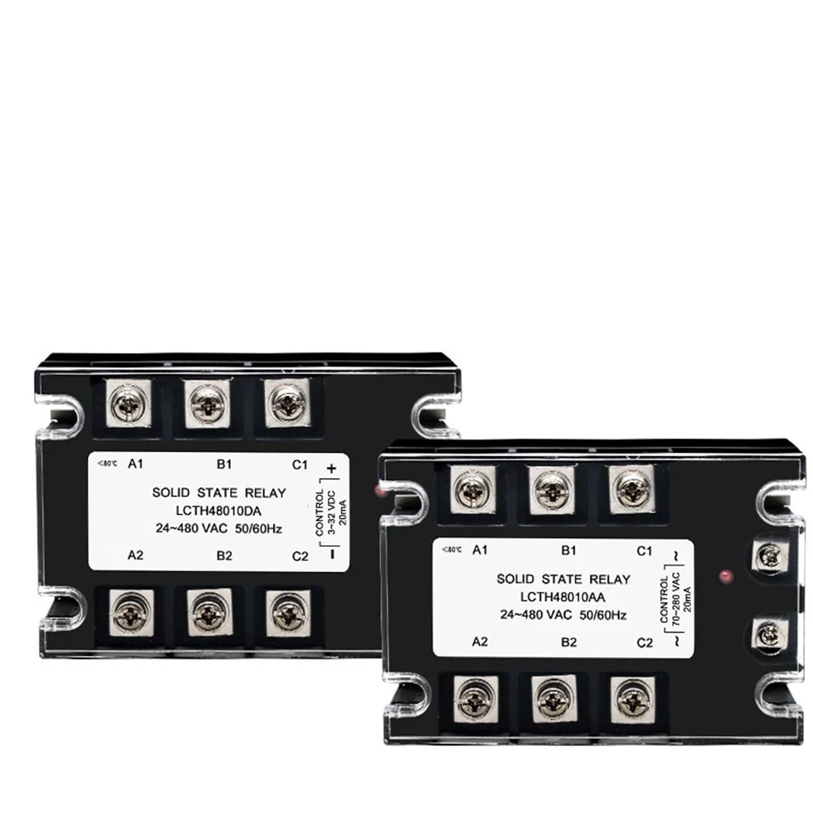 Relais statique triphasé 40A AC-AC commutateur statique 380V CA pour armoire électrique - 6