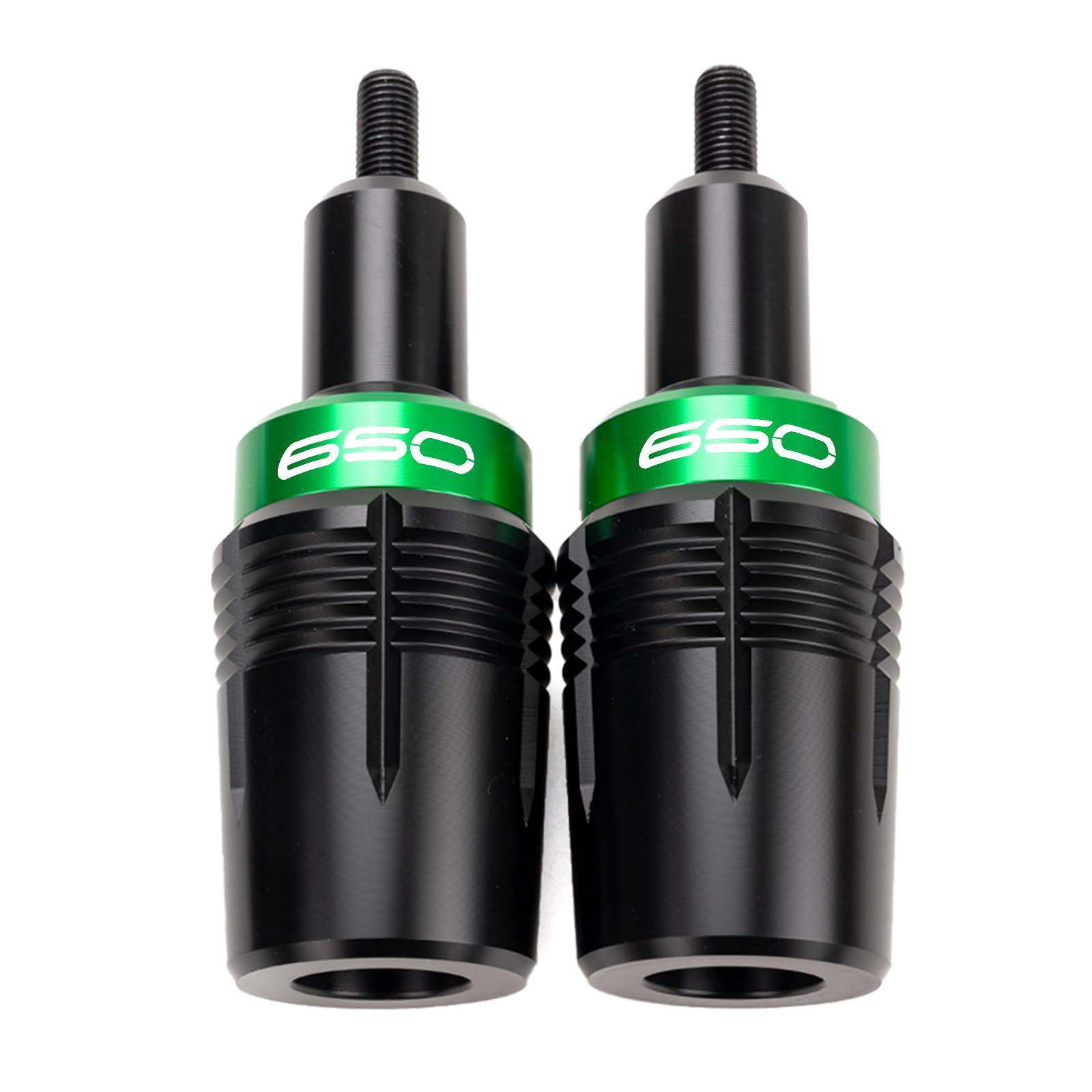 2025 Protezione Anticaduta Per Kawasaki Z650 Ninja 650 KRT Ninja650 2017-2024 Z650 RS Tamponi per moto Protezione Anticaduta Paratelaio (Verde)