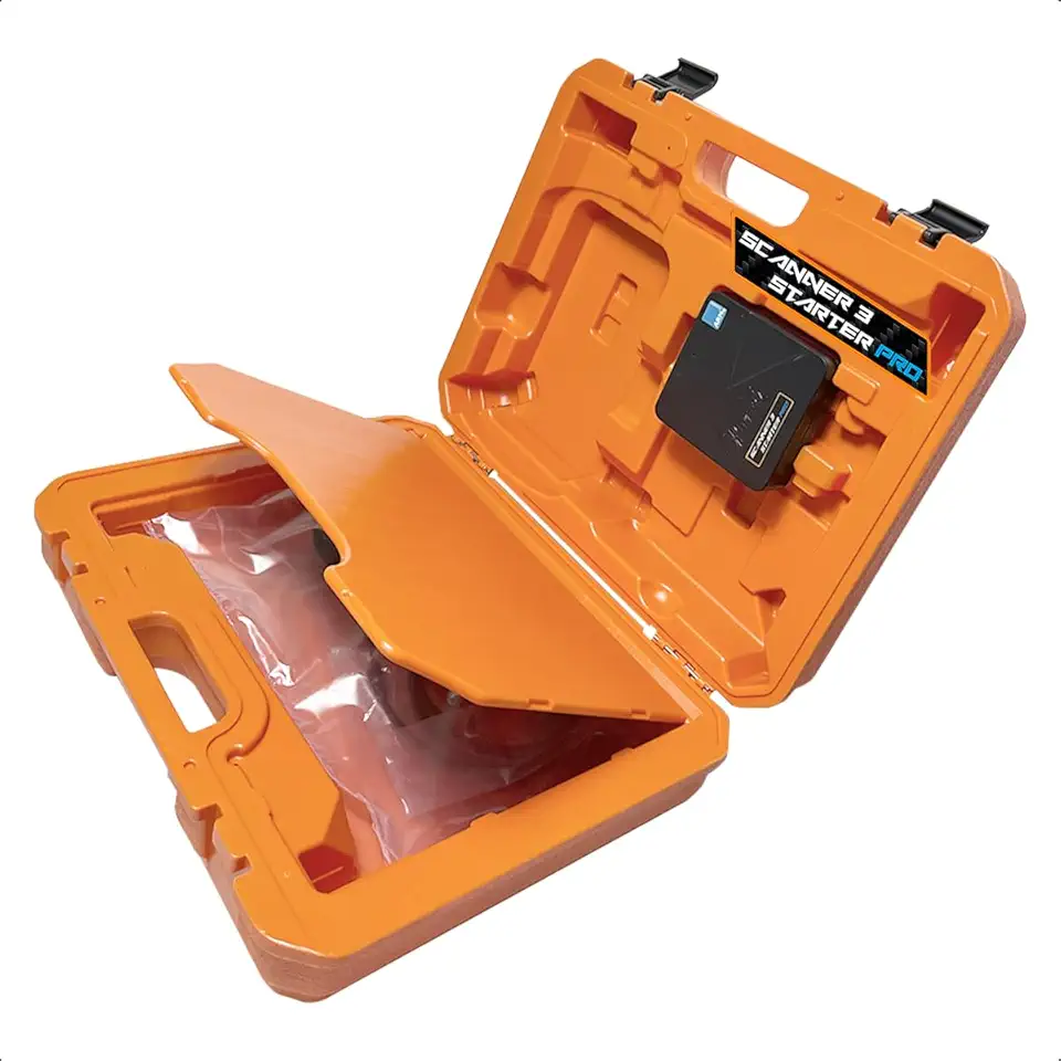 Scanner Automotivo Raven 3 Starter Pro Sem Tablet CAN FD DoIP Bluetooth Diagnóstico Profissional Alta Velocidade Código 108861 Compatível GM VW Licença Via Assinatura