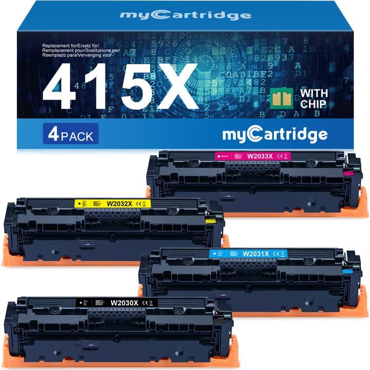 Cool Toner Cartucho de Toner Copatible con HP 415X 415A 415 W2030X