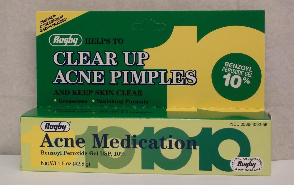 Rugby Acne Medication 10% 42.5gm