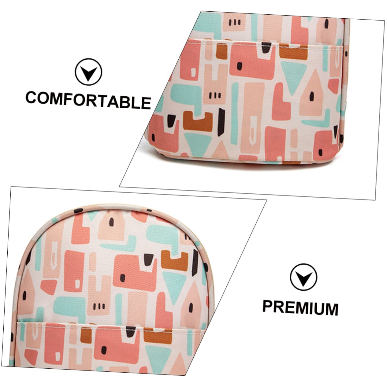UPKOCH 2piezas Bolsa Térmica Portátil para Biberones Aislamiento para Mantener Leche Materna para y Diseño y Rosa