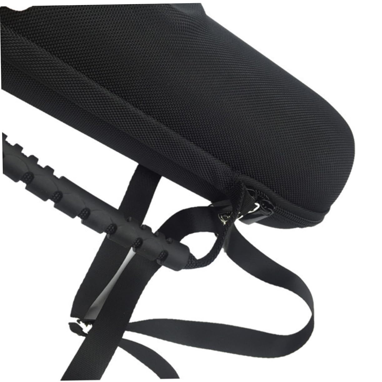 NOLITOY Travel Hard Case Carrying Bag for Charge Speaker Dual Compartment Design Durable Handle Strap for Organizing Accessories the Go