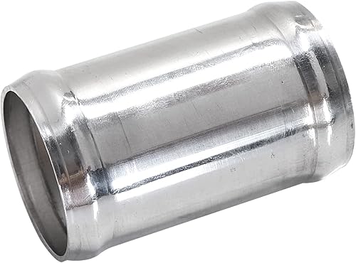 Miniatura 5 de ETL INDUSTRIES Adaptador de tubería de admisión de aluminio universal OD 3.5"(89mm) 3"(76mm) de longitud T-6061 Tubo conector de unión para tubería