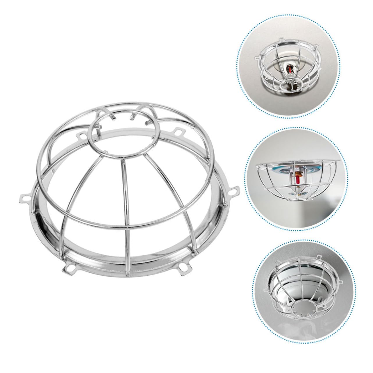10 Piezas Protectora para Detectores de Alarmas de de Protección para Rociadores de con Diseño Elegante y Resistente Fabricada Duradero para Seguridad Interiores