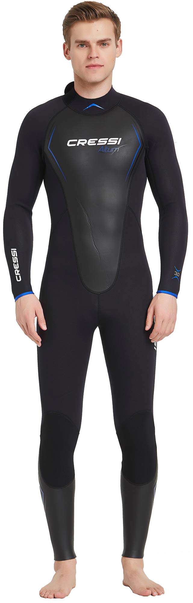 Cressi Altum Wetsuit Man 3 mm - One-Piece or Shorty Wetsuit for Men