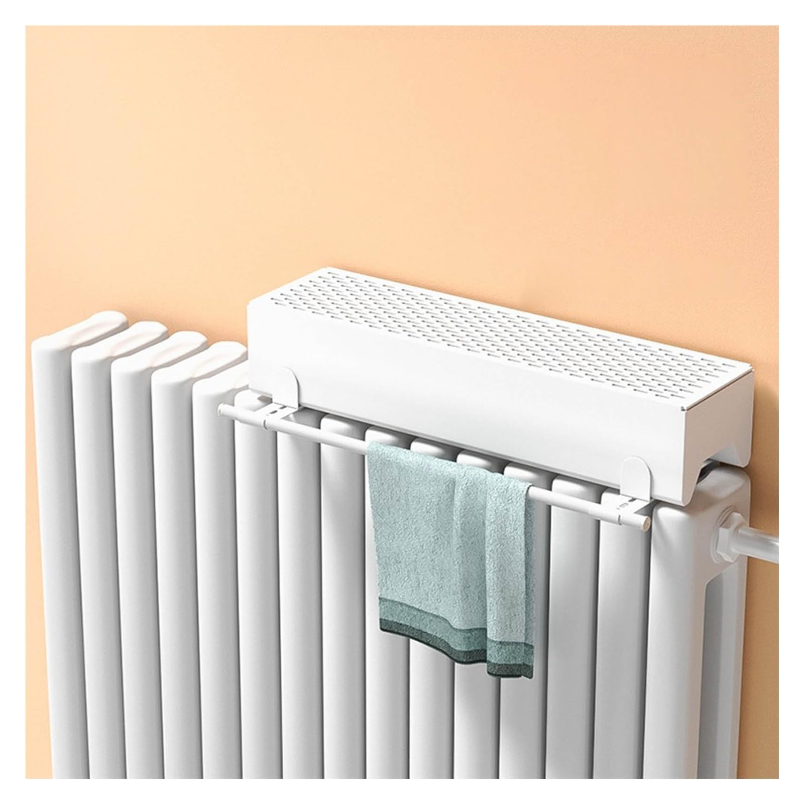 Evaporatore con Serbatoio D'acqua Grande Capacità Facile da Pulire Umidificatore A Radiatore Sollievo Dall'aria Secca in Casa per Studi E Uffici WXQTM(80x11x14cm)