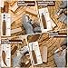 Wood Carving Kit, 23pcs Wood Carving Tools with 4 Wood Carving Knives 5 Detail Knives 9 Blocks, Whittling Kit DIY Hobbies for Adults