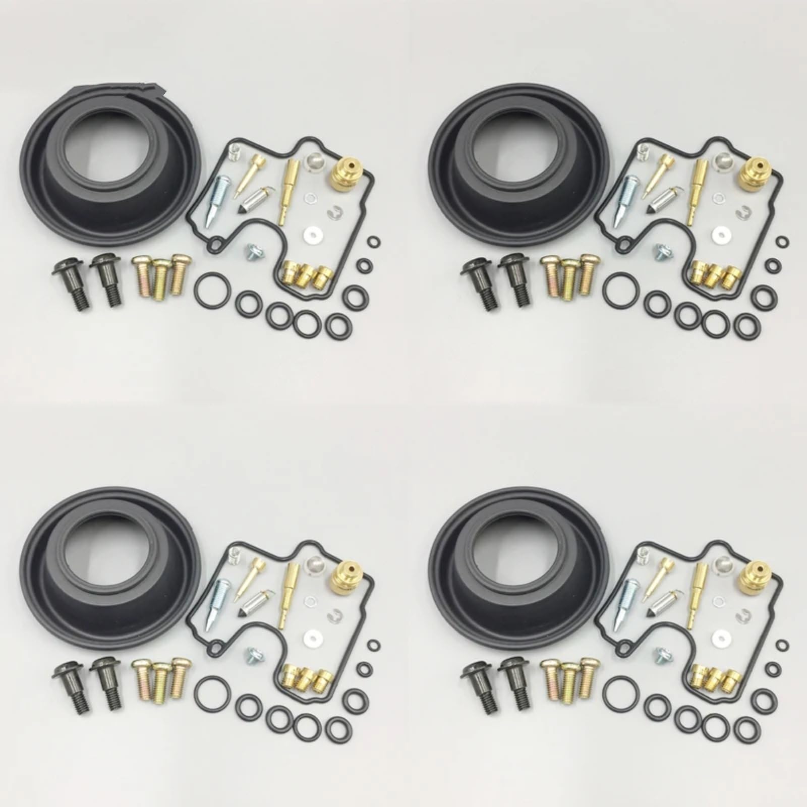 Kit Carburador Repuesto Kit Reparación Carburador Motocicleta Para Yamaha Para YZF-R1 1998-2001 Conjunto De Flotador De Reconstrucción De Carburador Diafragma De Émbolo