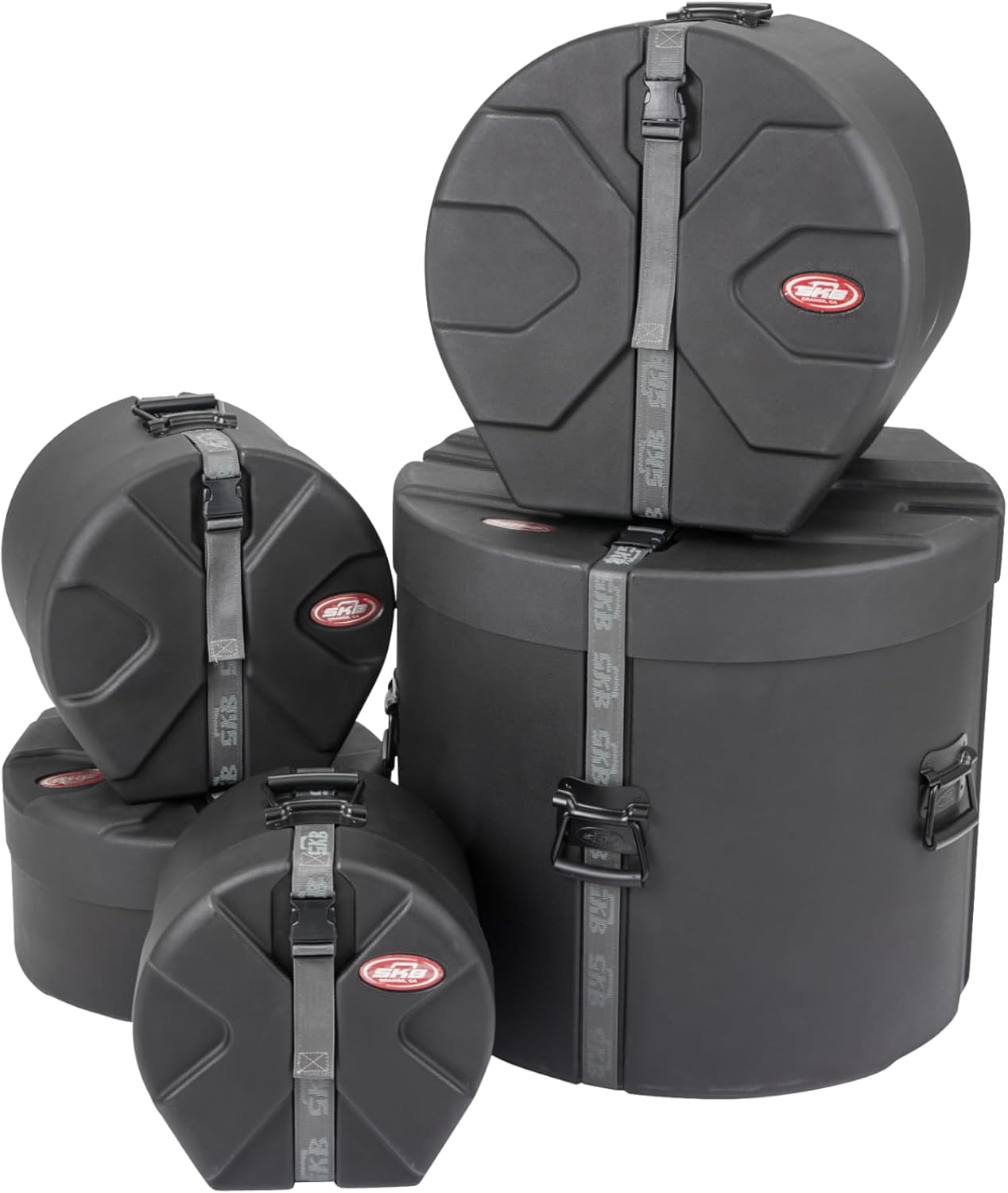 SKB 1SKB-UDP1 Ultimate 5 Piece Nested Drum Case Package