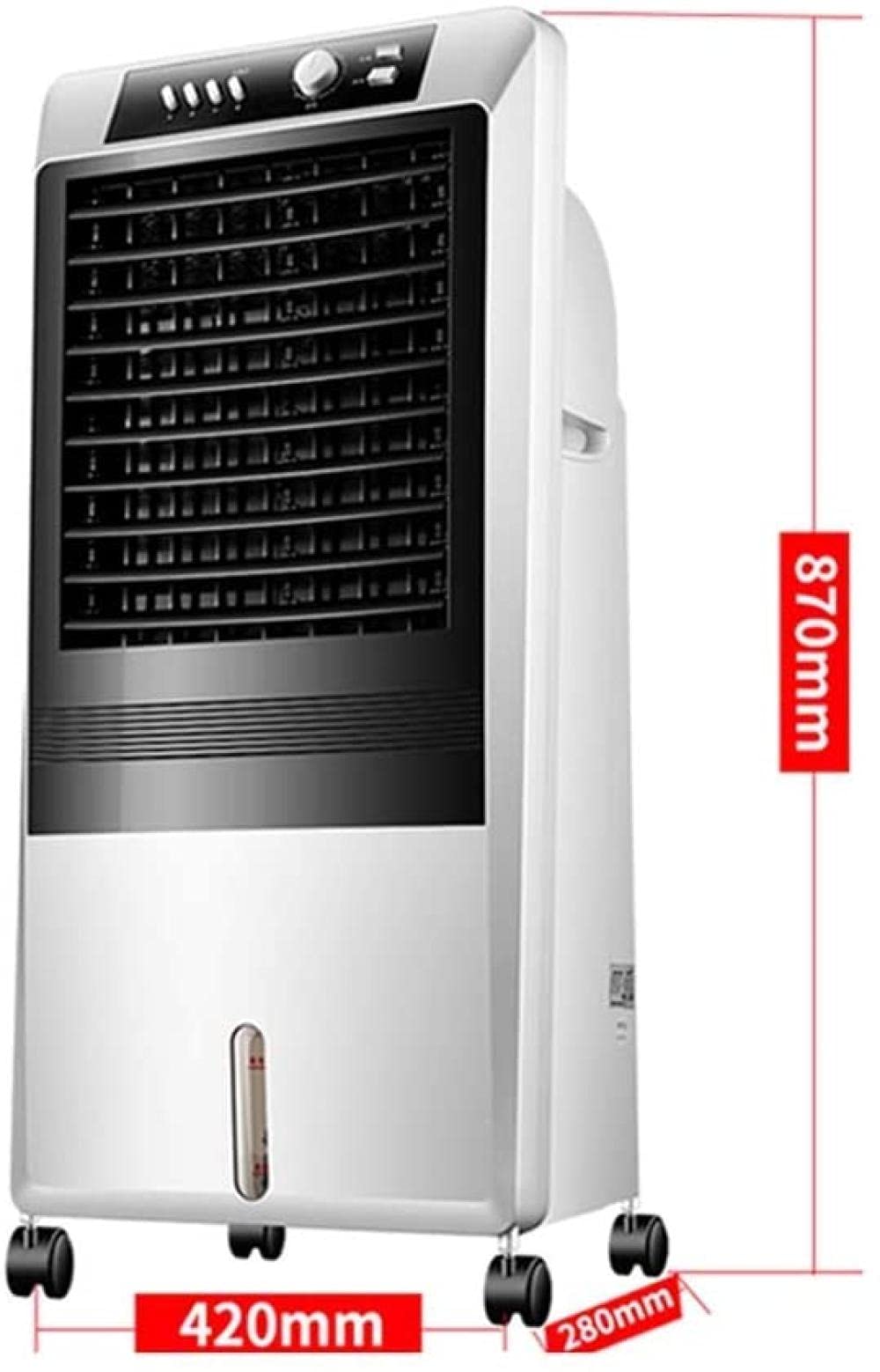 klimatyzator do domu, klimatyzator 3-wiatrowy oczyszczacz i nawilżacz mobilna chłodziarka bagienna, mobilny wentylator chłodzący / nawilżacz / oczyszczacz powietrza do domowego biura sypialni