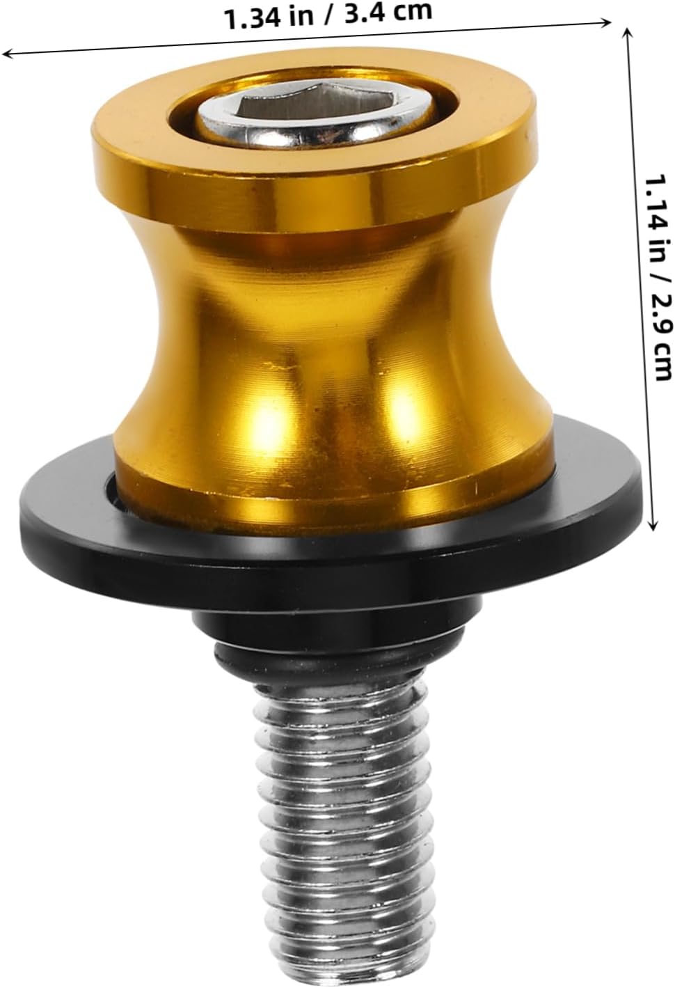 Motorcycle Swing Arm Spools Sliders Stand Screw Kit Enhance Performance Fit Models