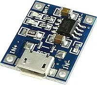 Módulo Carregador Bateria Litio Tp4056 *Micro Usb Hw-168 - Para Arduino