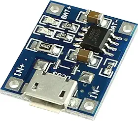 Módulo Carregador Bateria Litio Tp4056 *Micro Usb Hw-168 - Para Arduino
