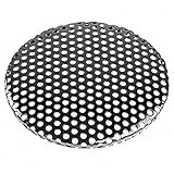 Mianova Grillaufsatz Grillplatte 15cm für Campingkocher Gaskocher BBQ Grill Anzünder Camping Shisha Kohle Kohleanzünder Notfallkocher Edelstahl