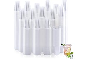 Party Tumblers: 1000-Pack of Durable, Disposable Clear Plastic Cups for Any Occasion