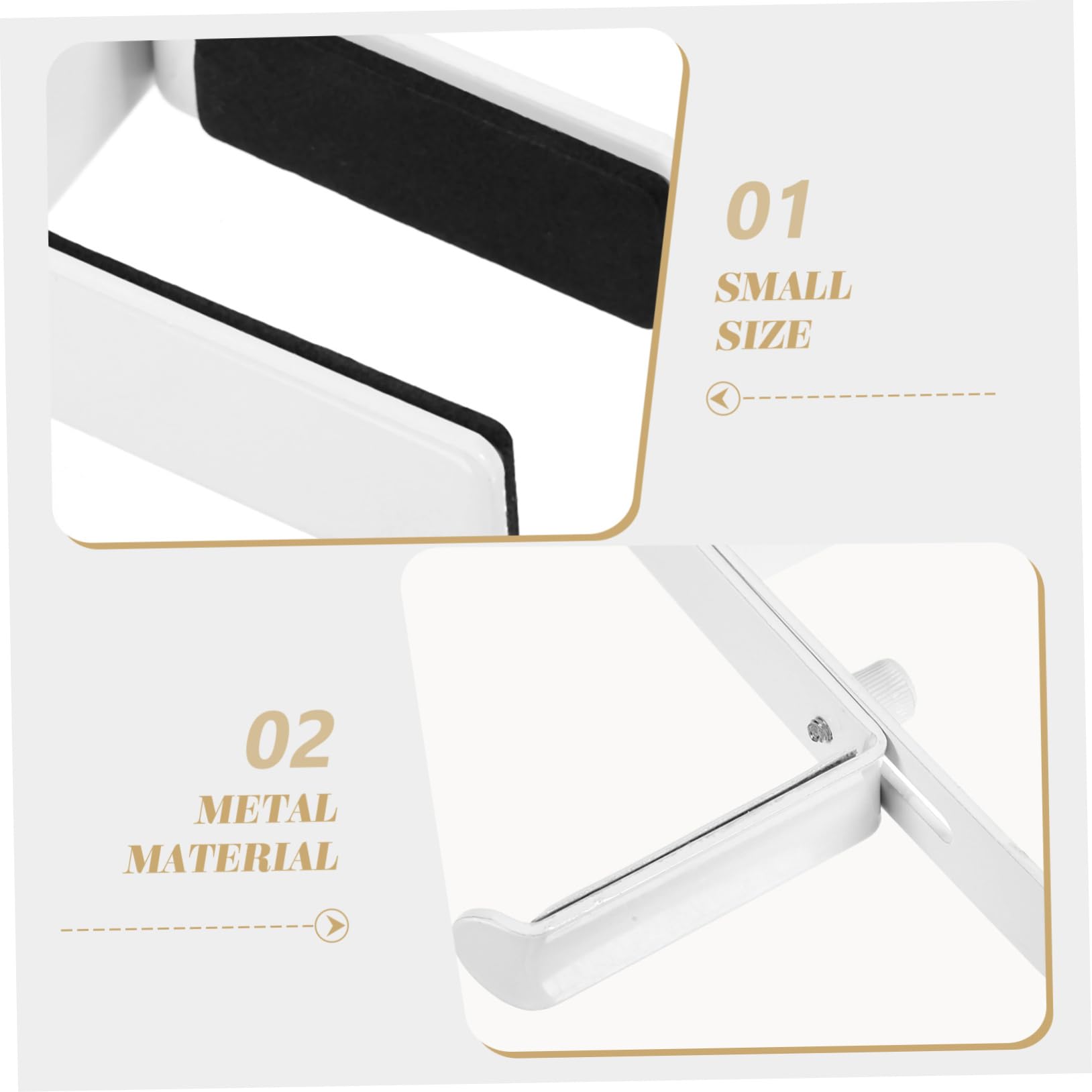 Gadpiparty 3 Ganchos Con Cable Para Auriculares Soporte De Escritorio Para Auriculares Diseño Elegante.