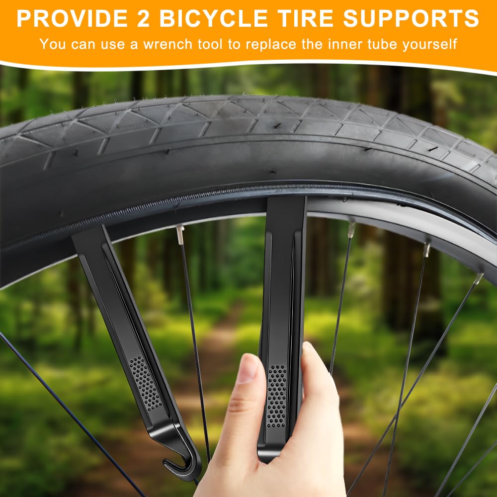 dętki rowerowe 20 x 3,0, pogrubione, 20 cali, z 2 łyżkami do opon, zapasowe dętki do opon MTB/Bike Tires