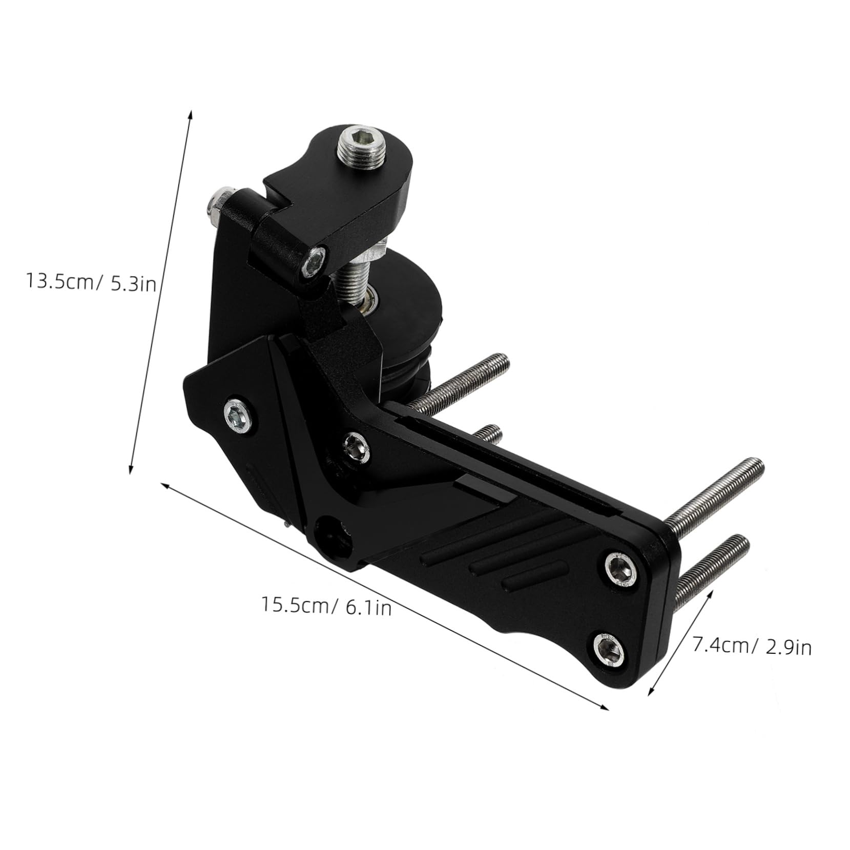 Mikinona Tendicatena Piegature Antiscivolo, Lega e Design in Catena a Alluminio Moto Resistente Deformazioni della Motocicletta