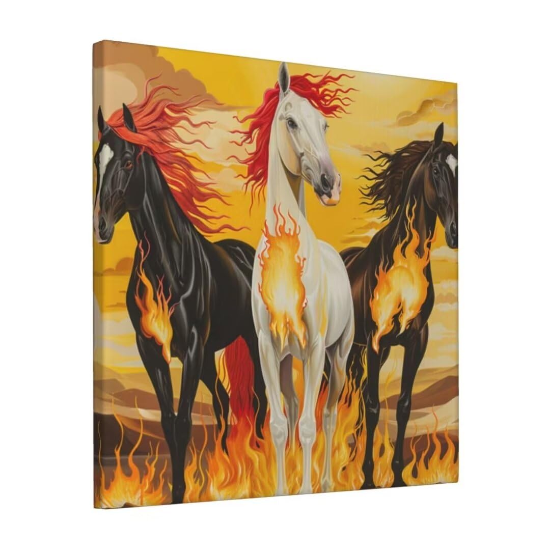 20 頭の馬に塗り絵 - 無料のぬりえ画像, image size:1080x1080