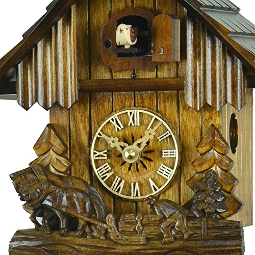 Amazon.co.jp: 【国内正規品3年保証】クォーツ式鳩時計カッコー時計  