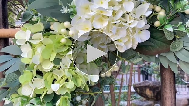 Amazon.com: Covanm Spring Flower Wreath for Front Door, 20