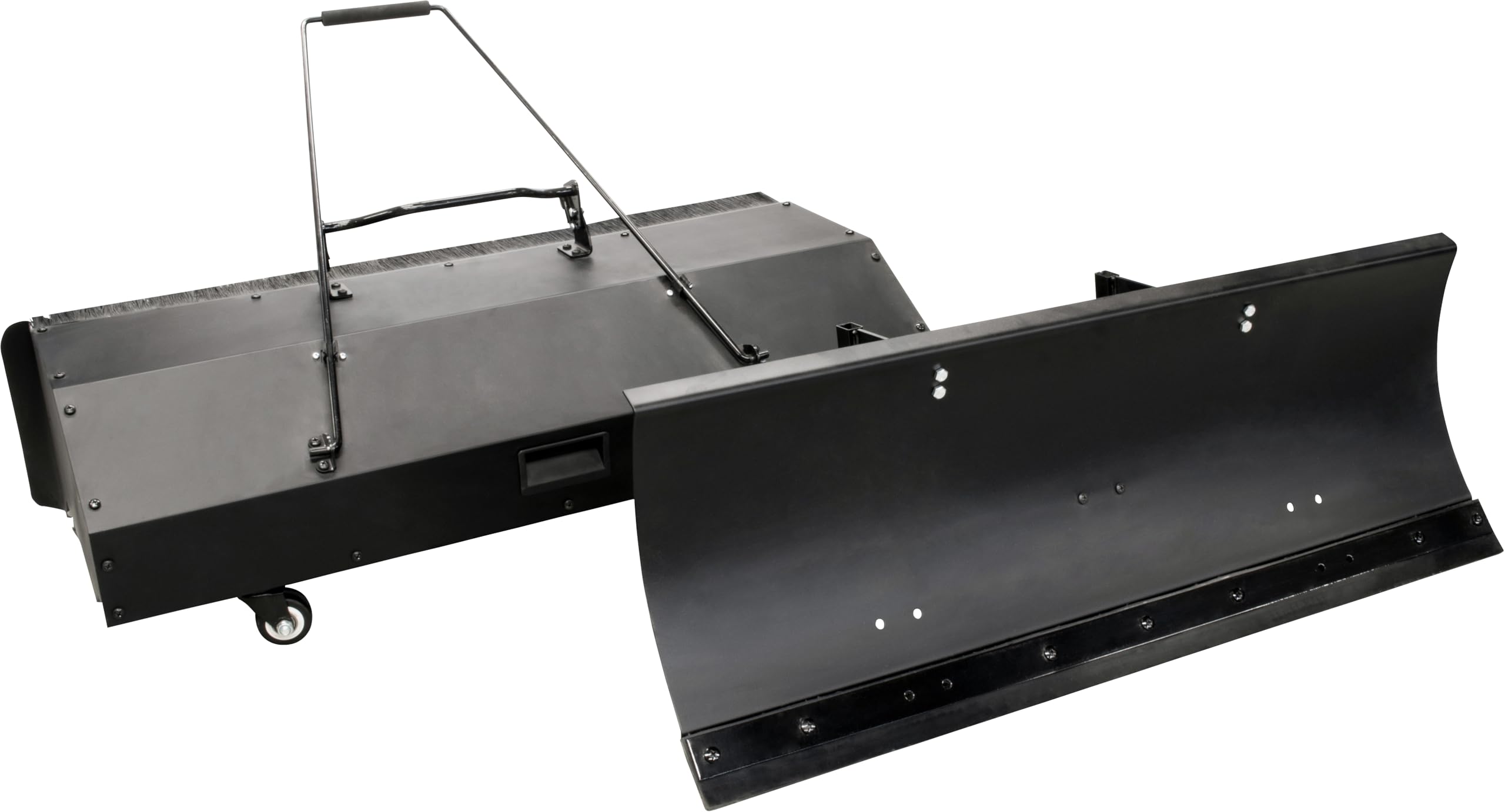 Güde GKM 100.1 Kehrmaschine - 4-Takt OHV-Motor, 173 Kubikzentimeter Hubraum, 3,2 Kilowatt, 4,4 PS, 1 Meter Arbeitsbreite, Bürste, Schneeschild und 72 Liter Behälter, 3 Vorwärts- und 1 Rückwärtsgang