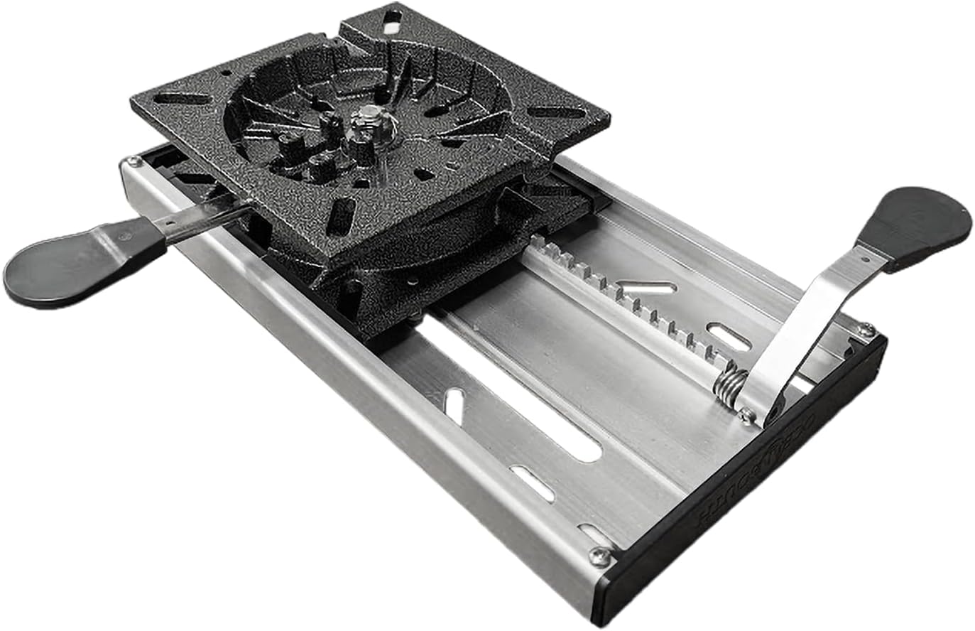 Oceansouth Aluminum Pedestal Slider Swivel (With 8 Position Lock Swivel)