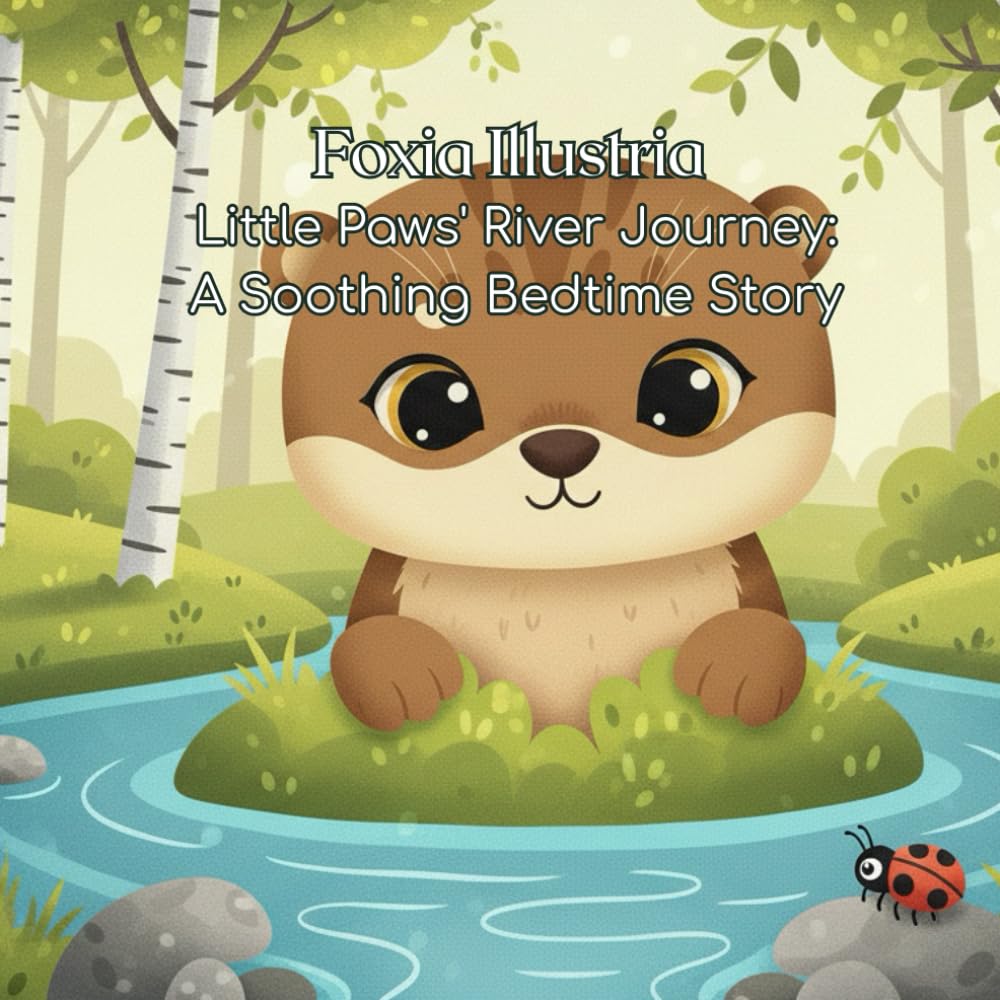 Little Paws' River Journey: A Soothing Bedtime Story